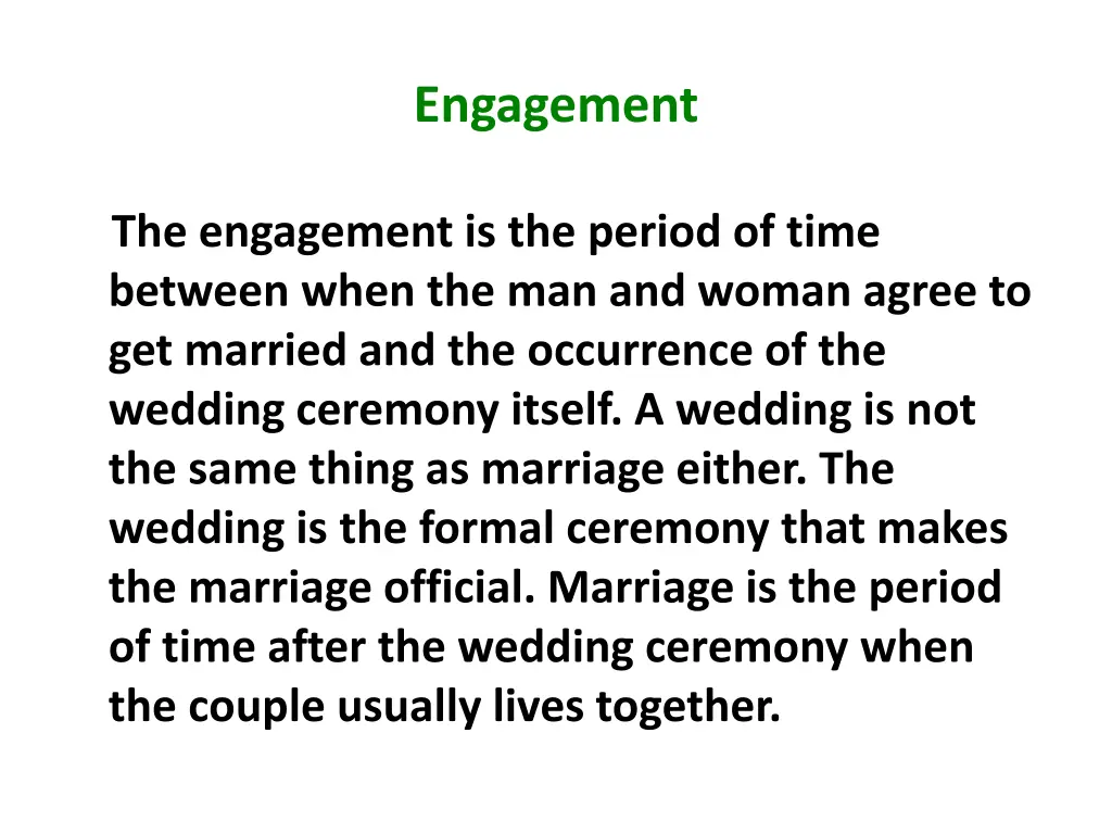 engagement