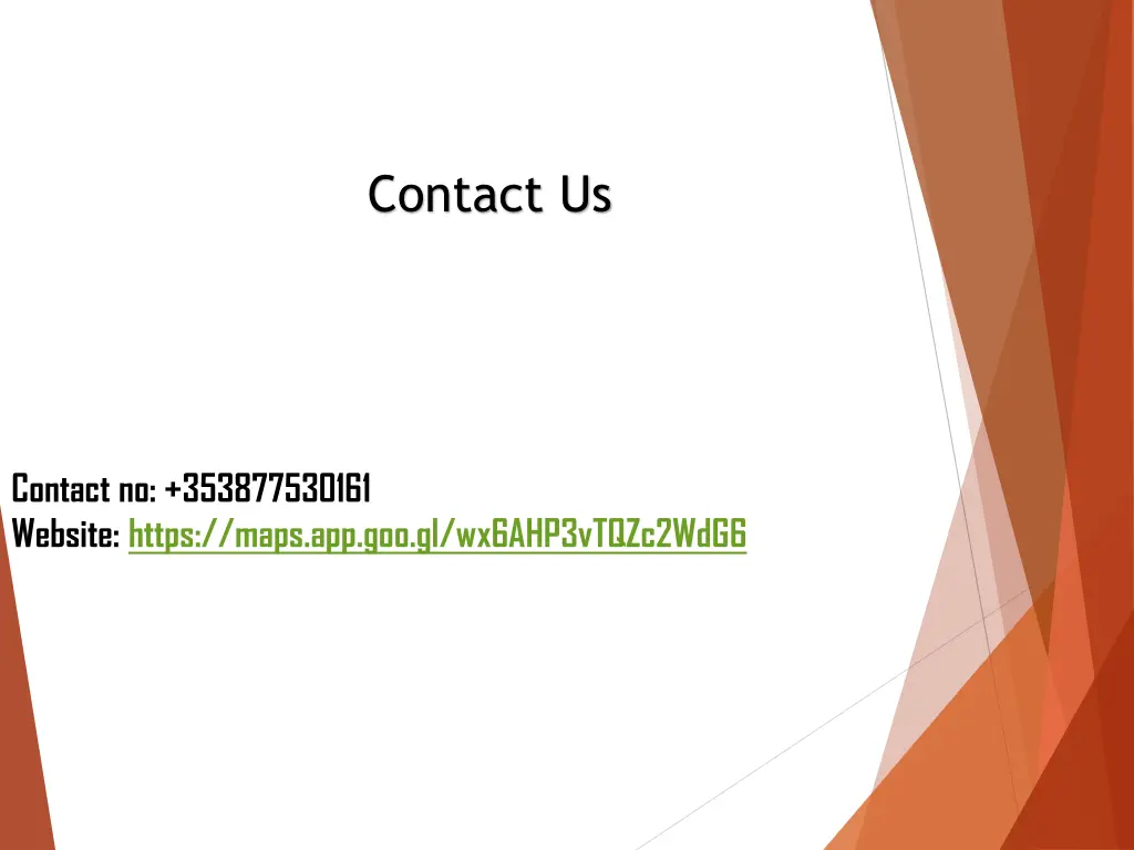 contact us