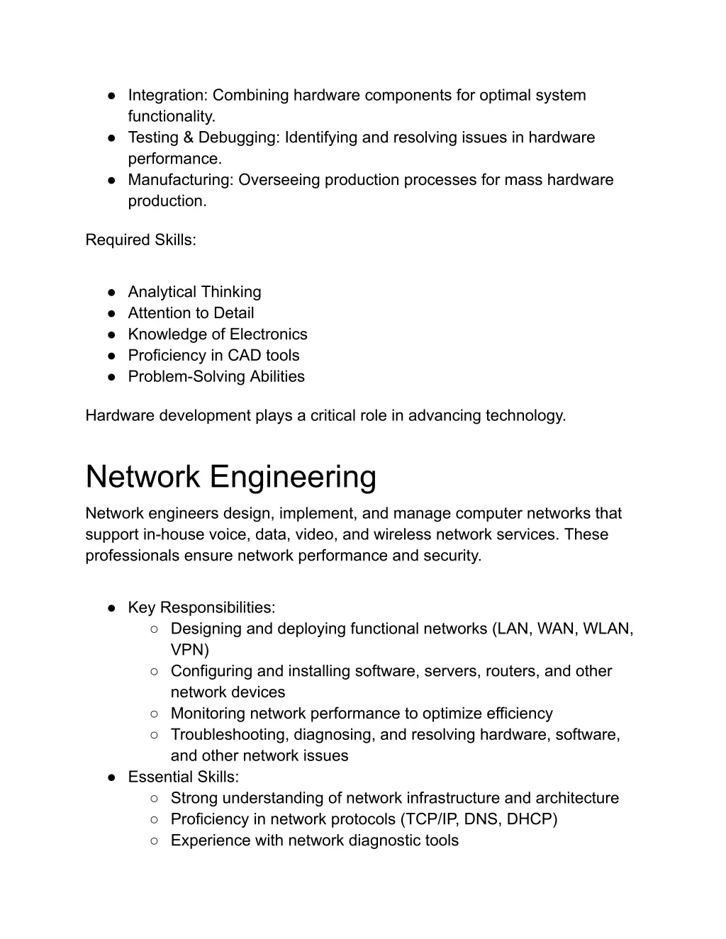 integration combining hardware components