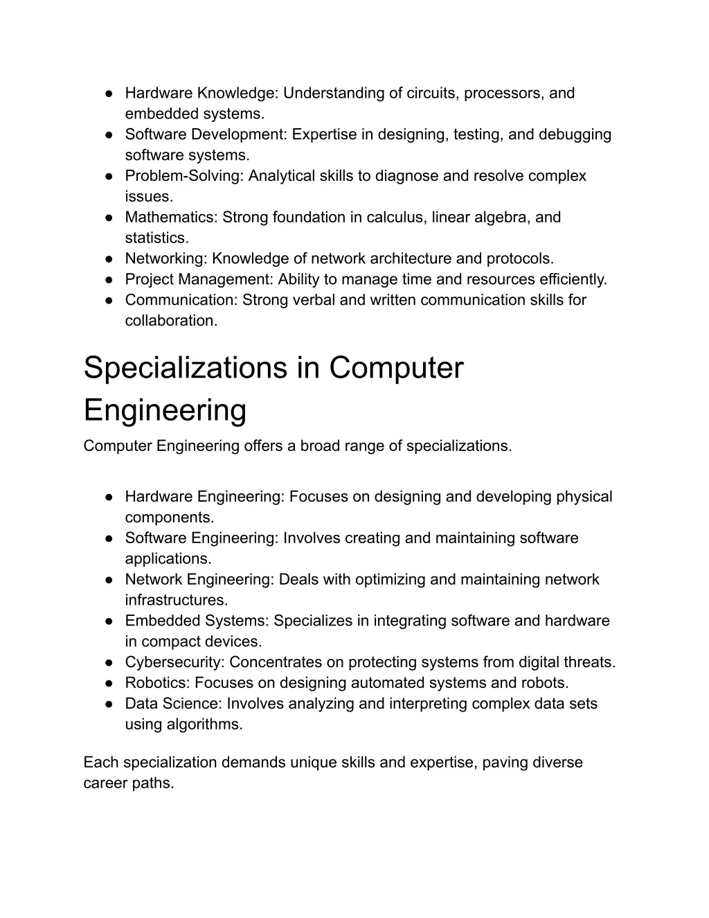 hardware knowledge understanding of circuits