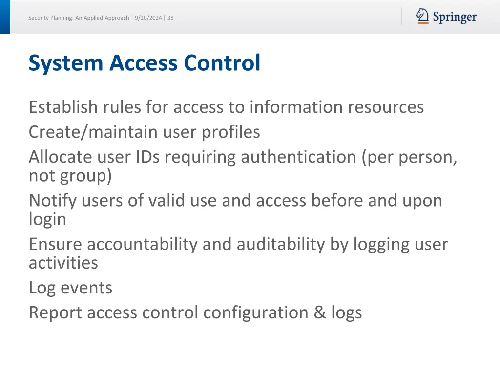 security planning an applied approach 9 20 2024 38