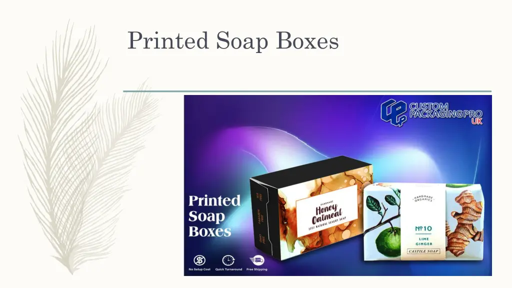 printed soap boxes