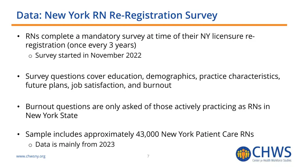 data new york rn re registration survey