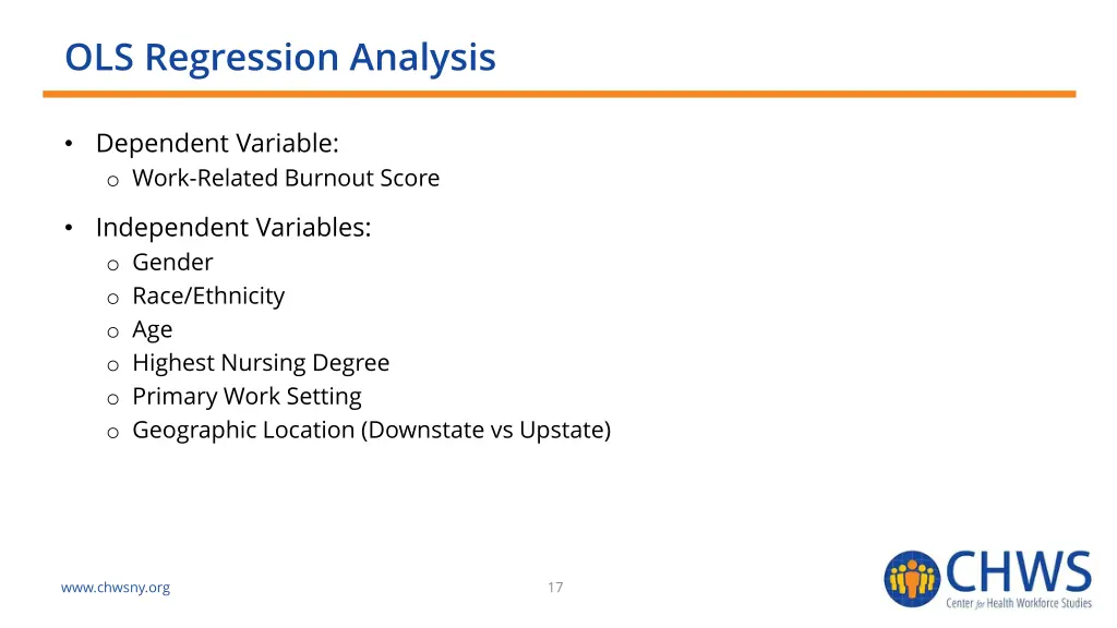 ols regression analysis