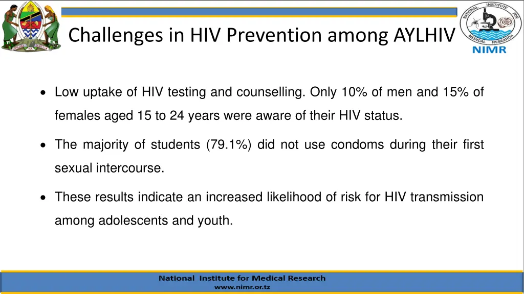 challenges in hiv prevention among aylhiv 1