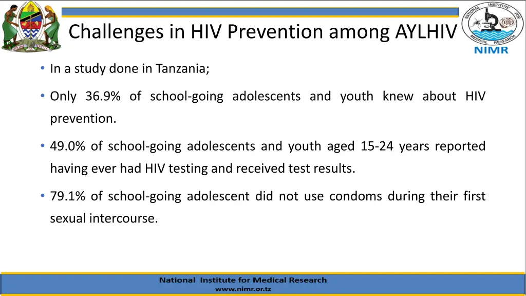 challenges in hiv prevention among aylhiv