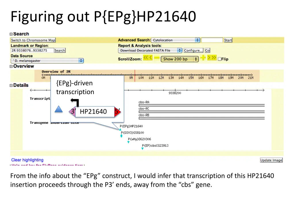 figuring out p epg hp21640