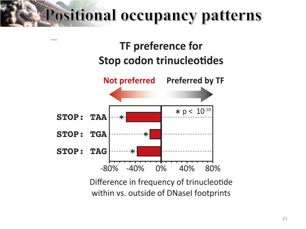 positional occupancy patterns