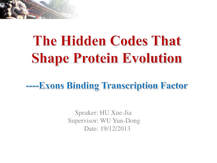 the hidden codes that shape protein evolution