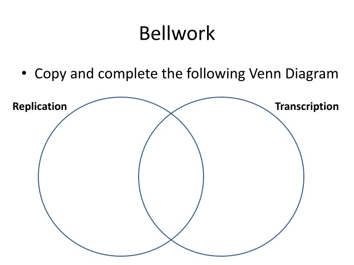 bellwork