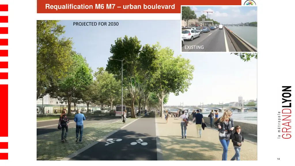 requalification m6 m7 urban boulevard