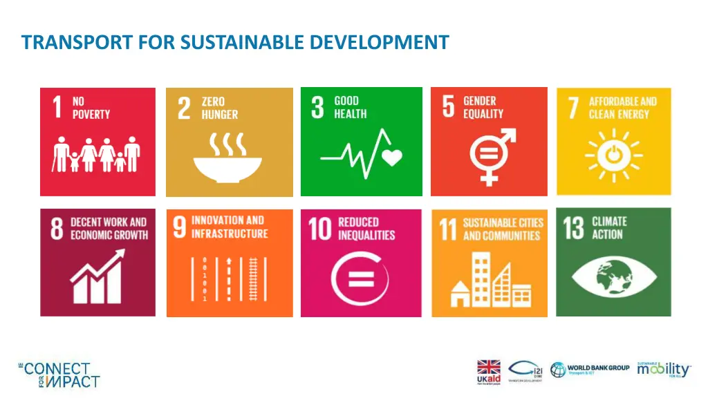 transport for sustainable development