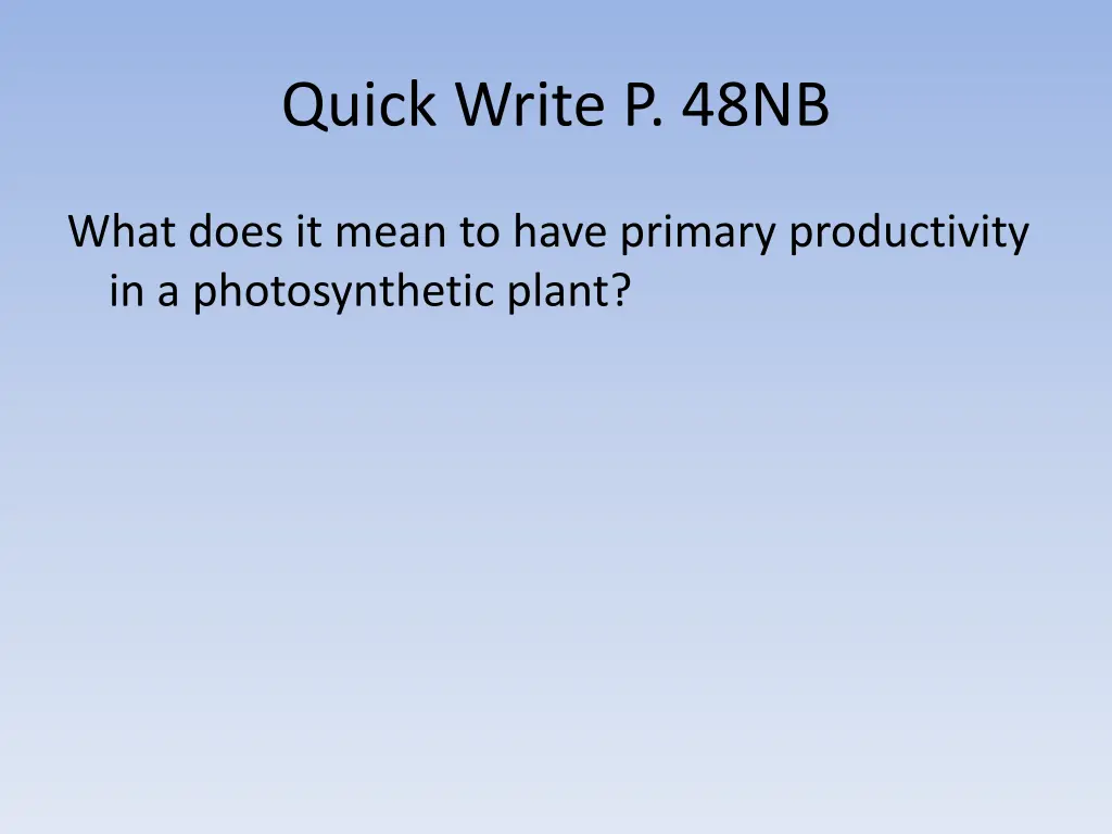 quick write p 48nb