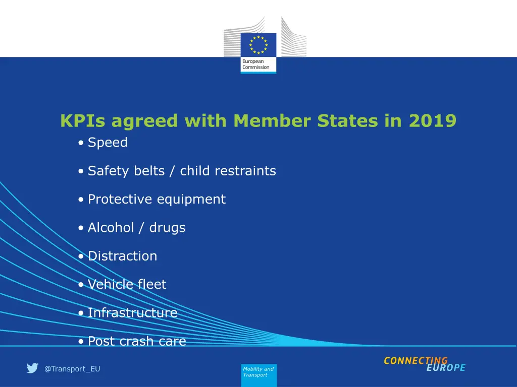 kpis agreed with member states in 2019 speed