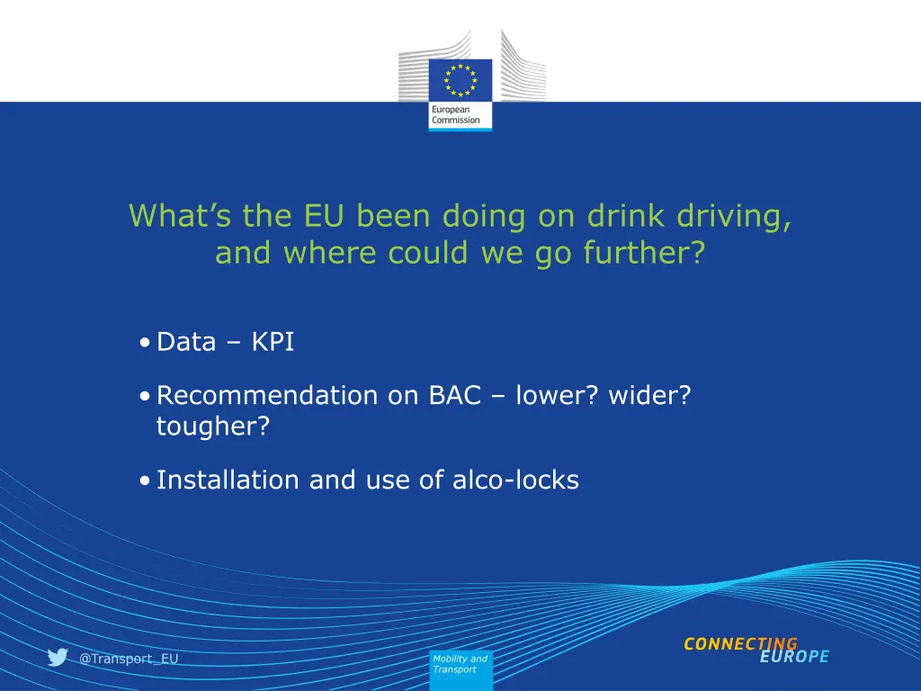 what s the eu been doing on drink driving