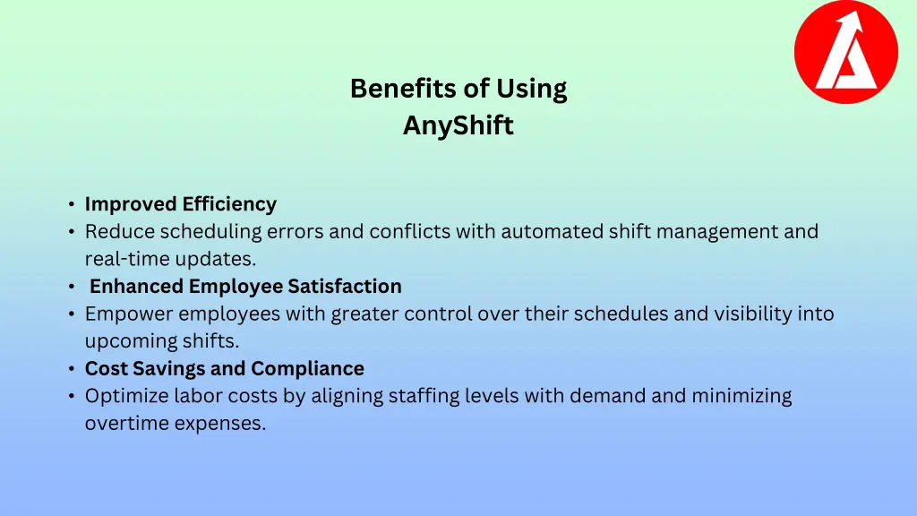 benefits of using anyshift