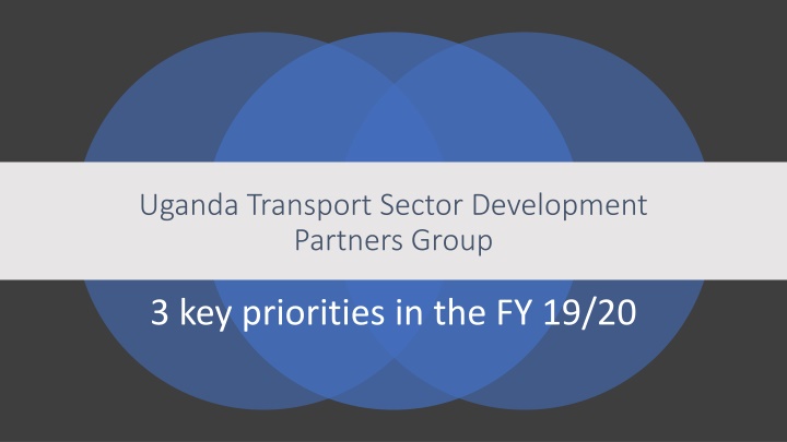 uganda transport sector development partners group