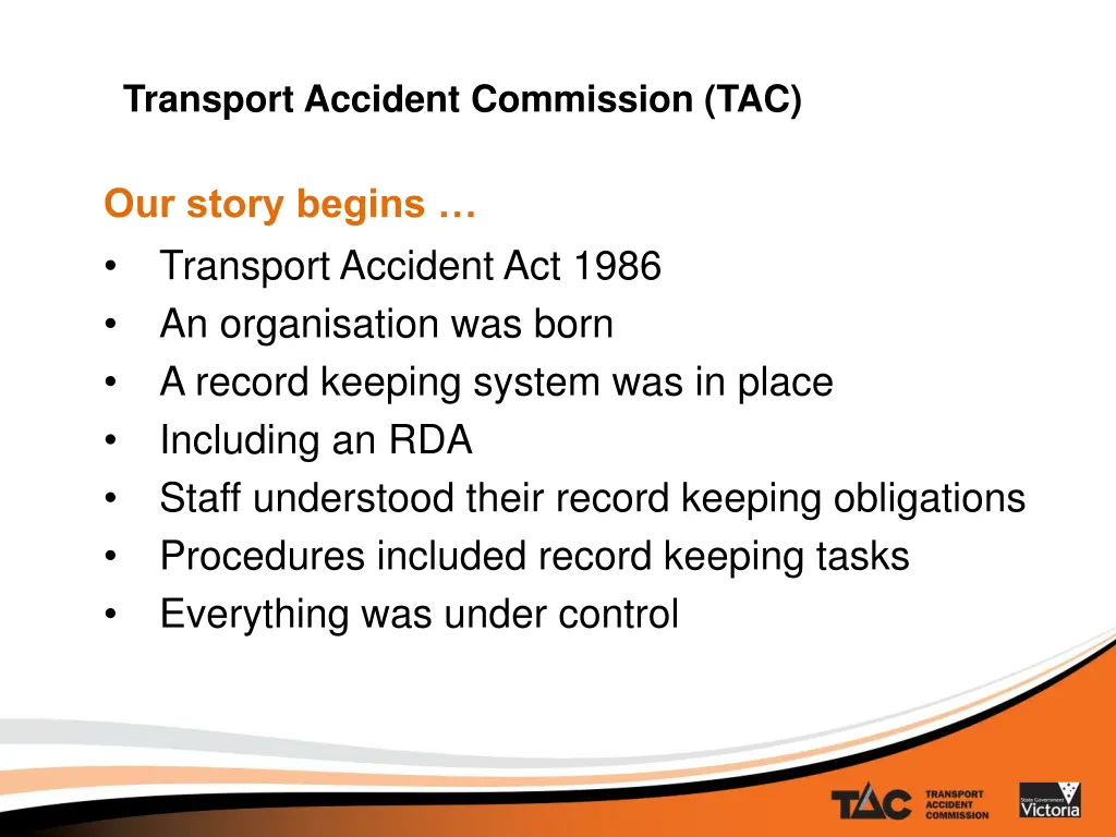 transport accident commission tac 1