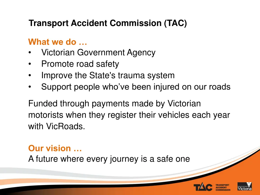 transport accident commission tac