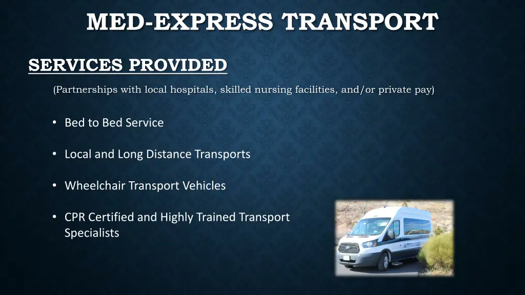 med express transport 2