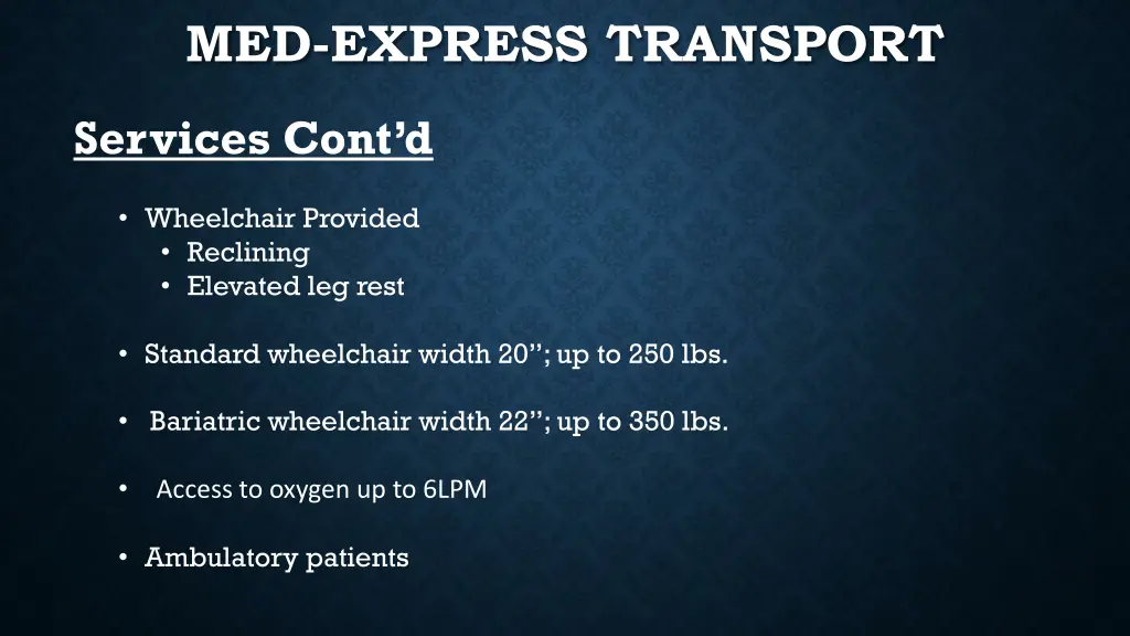 med express transport 3