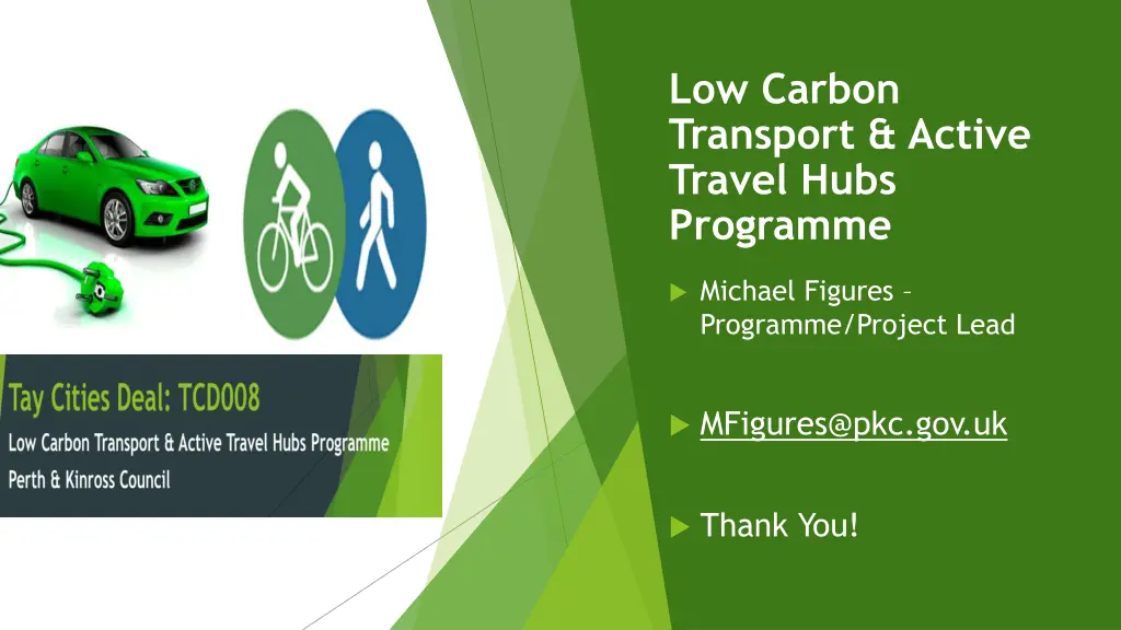 low carbon transport active travel hubs programme 10