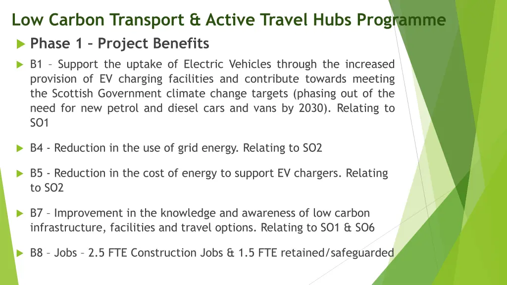 low carbon transport active travel hubs programme 2