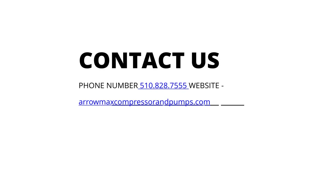 contact us