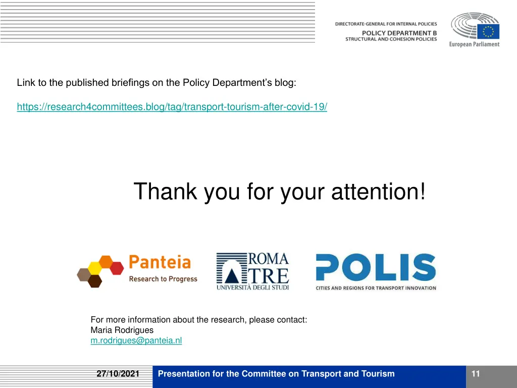 link to the published briefings on the policy