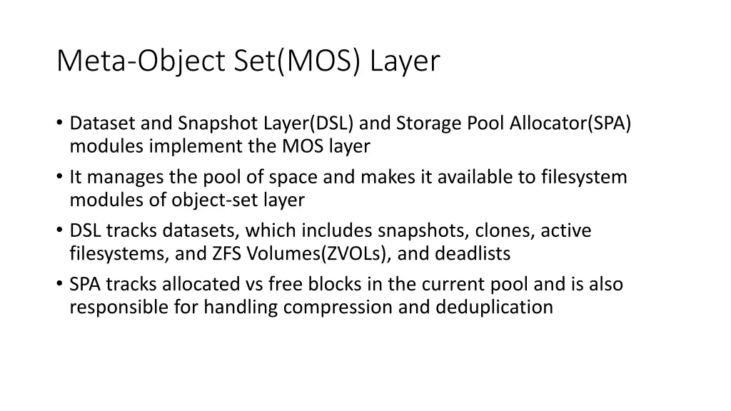 meta object set mos layer