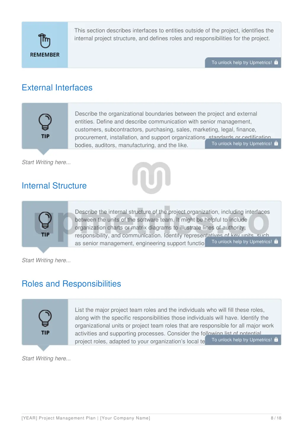 this section describes interfaces to entities