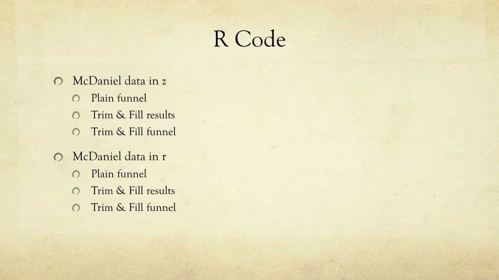 r code