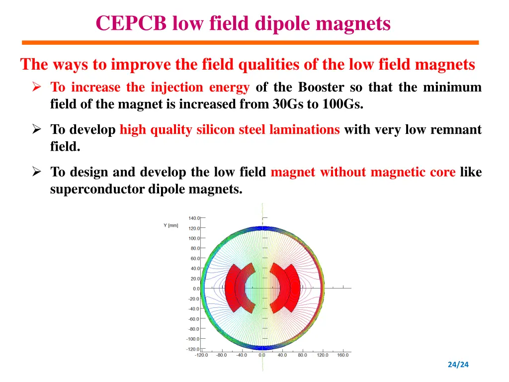 cepcb low field dipole magnets 8