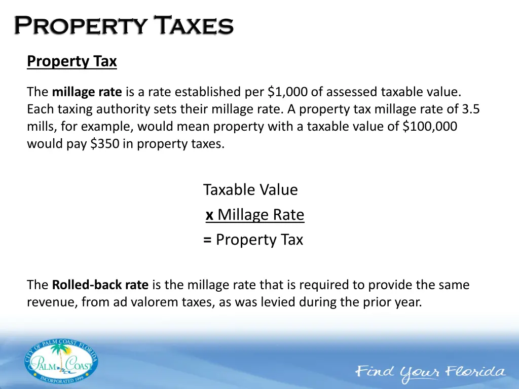 property tax