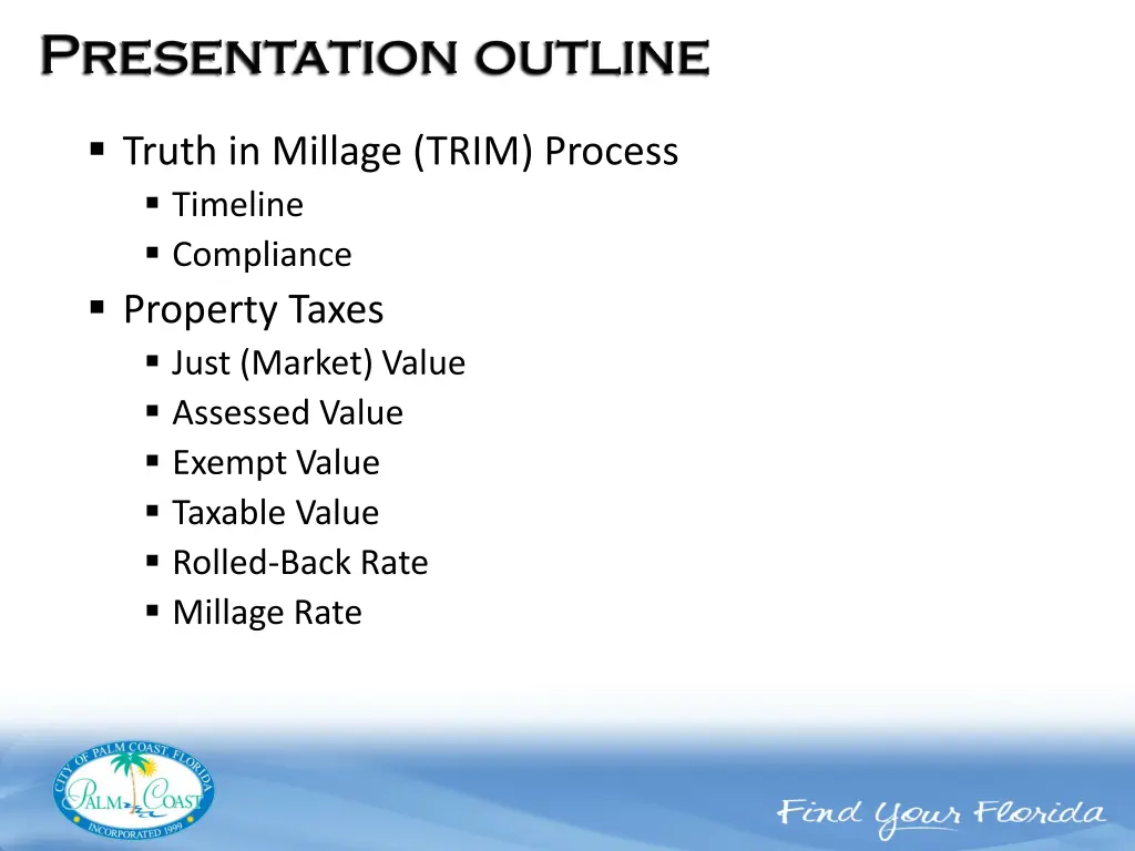 truth in millage trim process timeline compliance