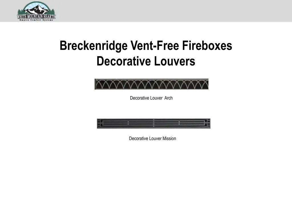 breckenridge vent free fireboxes decorative