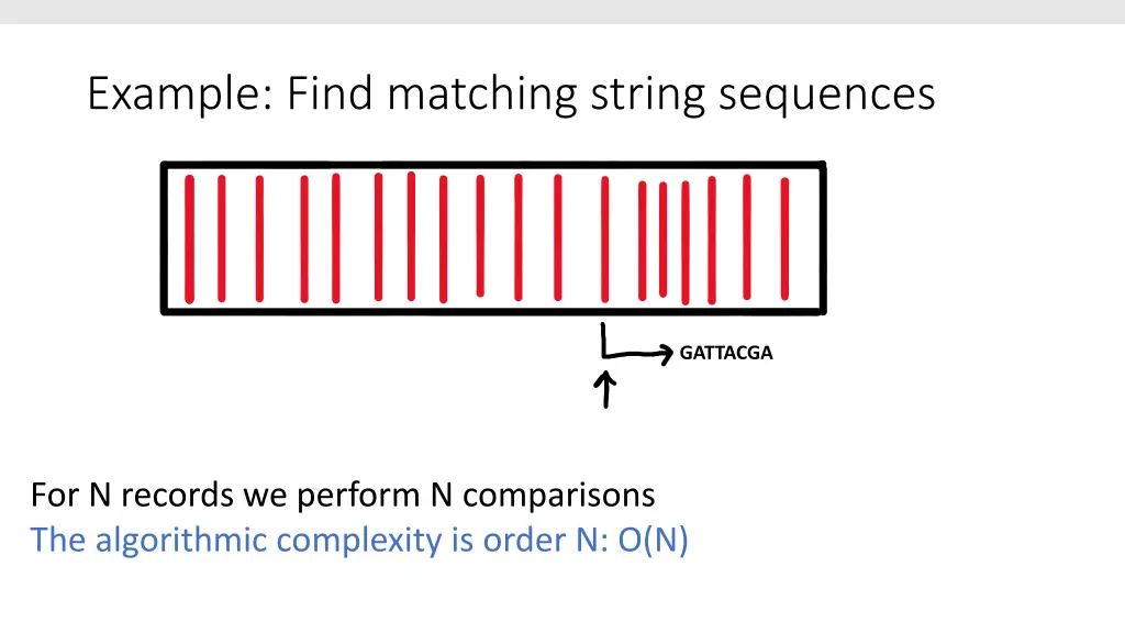 example find matching string sequences 7