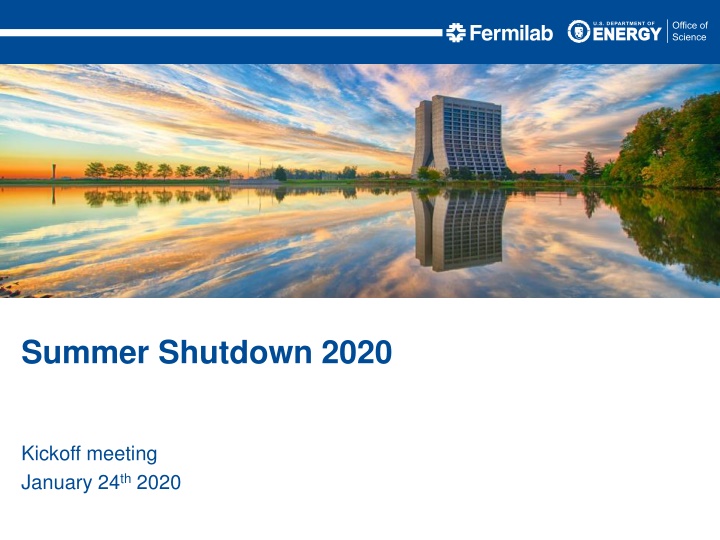 summer shutdown 2020