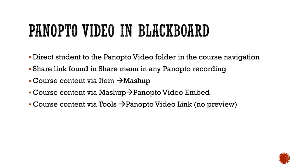 panopto video in blackboard