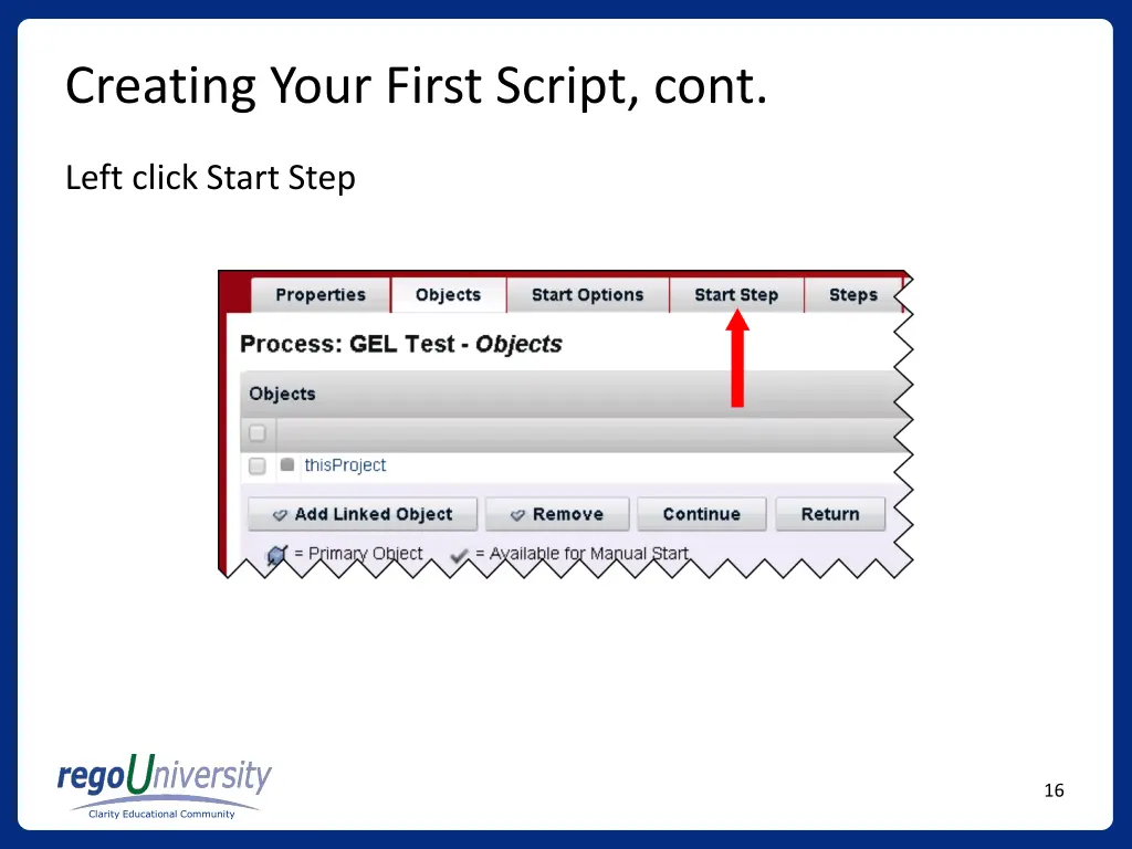 creating your first script cont 1