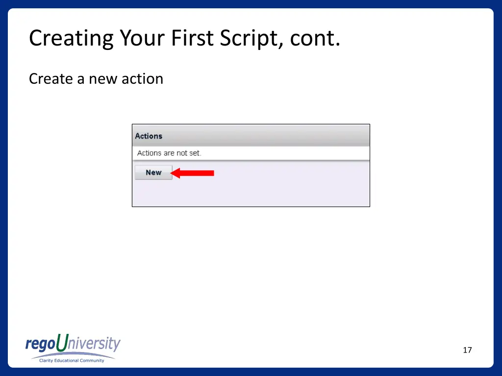 creating your first script cont 2