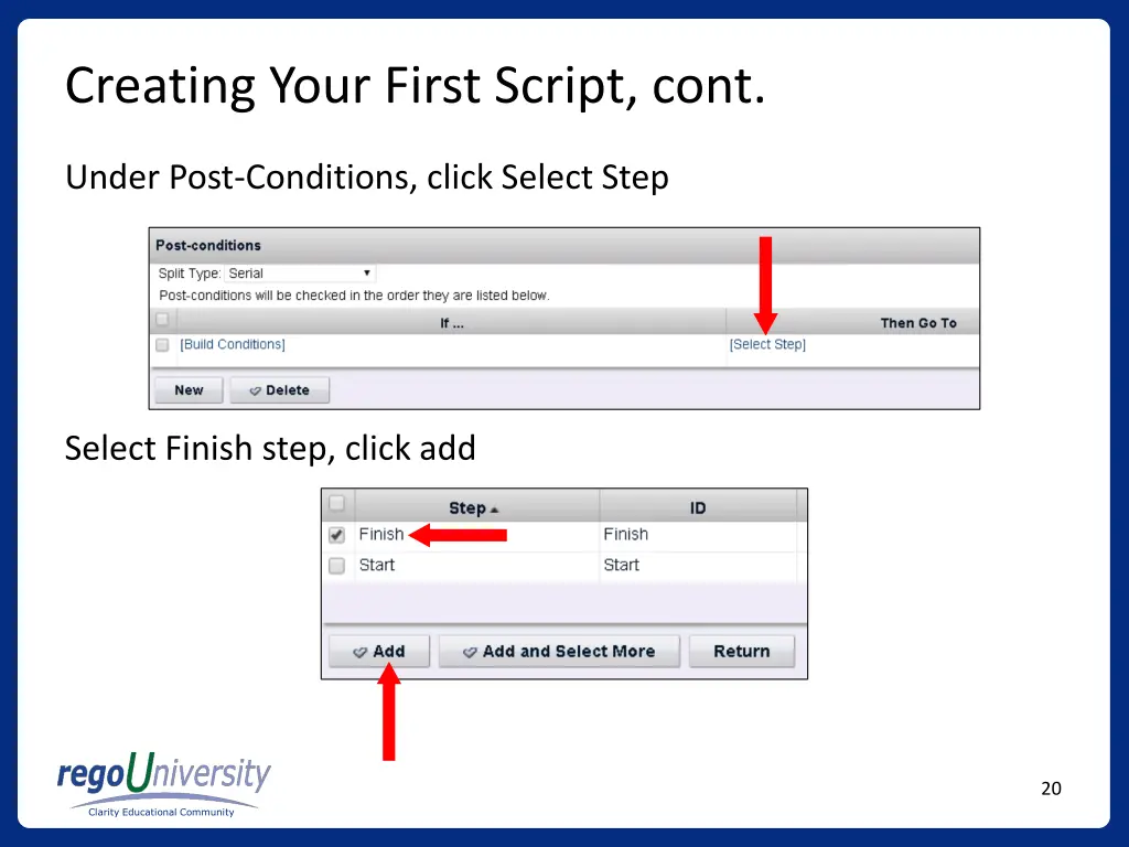 creating your first script cont 5