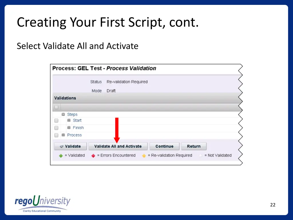 creating your first script cont 7