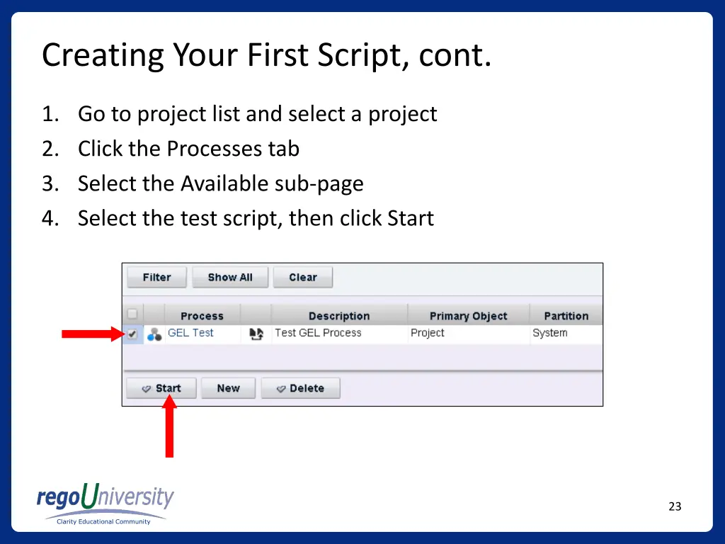 creating your first script cont 8