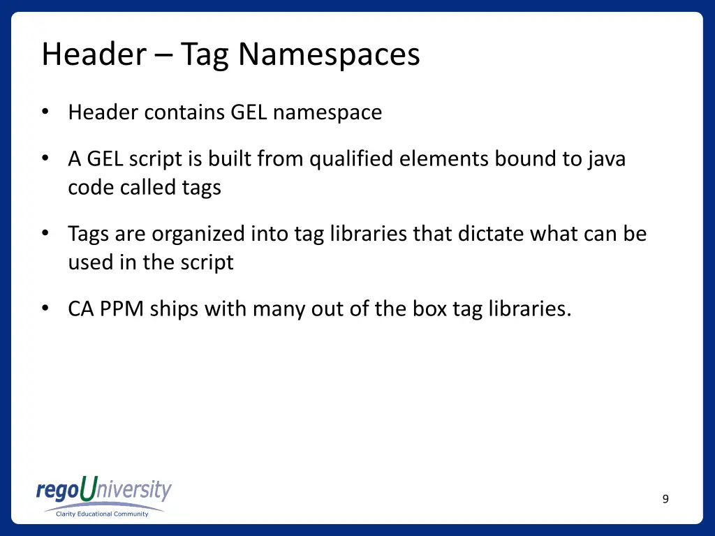 header tag namespaces