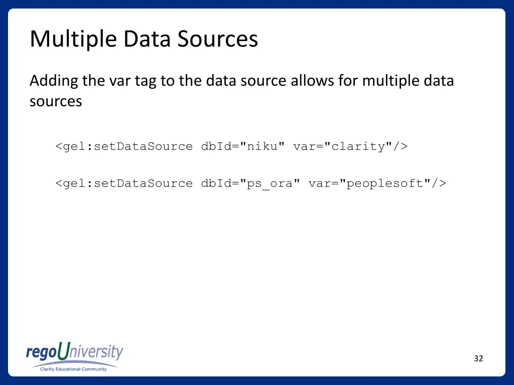 multiple data sources