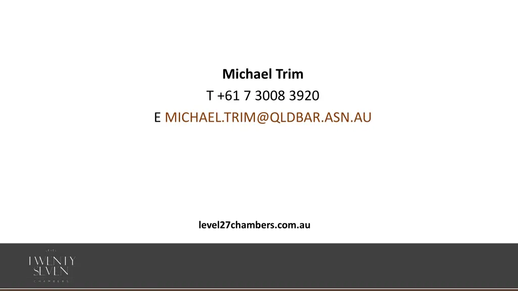 michael trim t 61 7 3008 3920 e michael