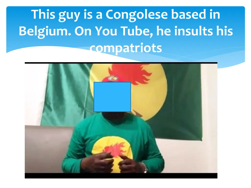 this guy is a congolese based in belgium