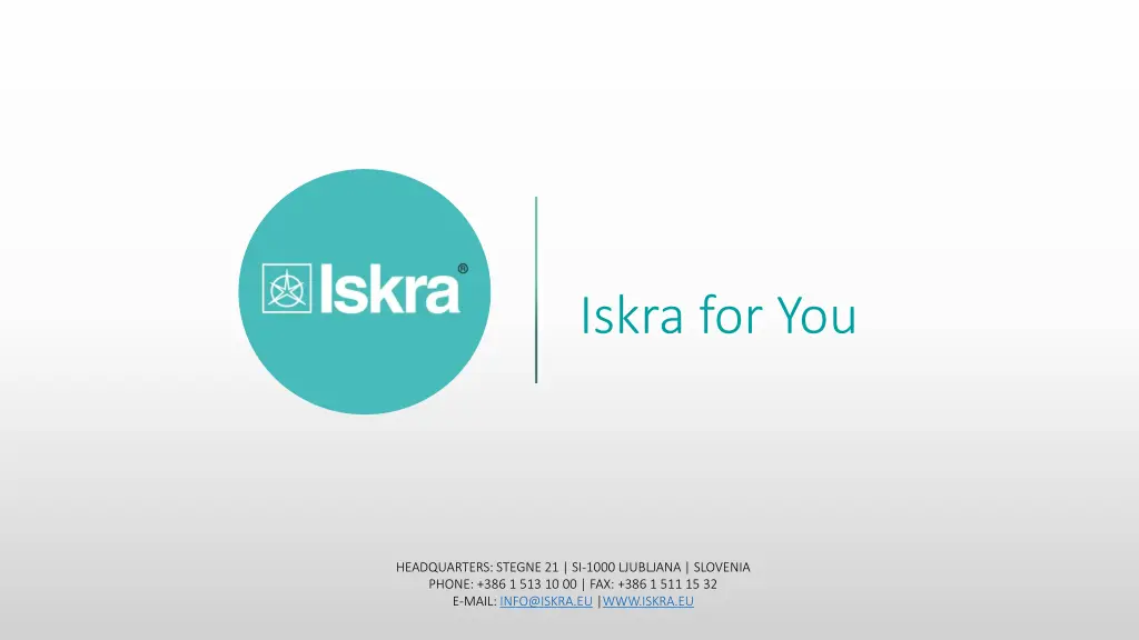 iskra for you