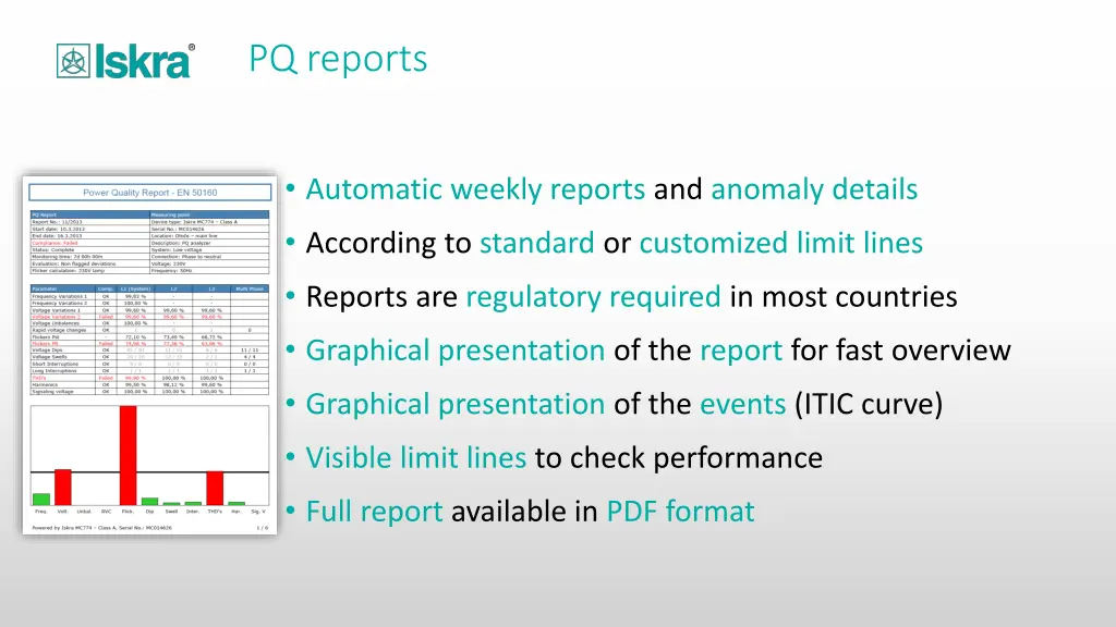 pq reports